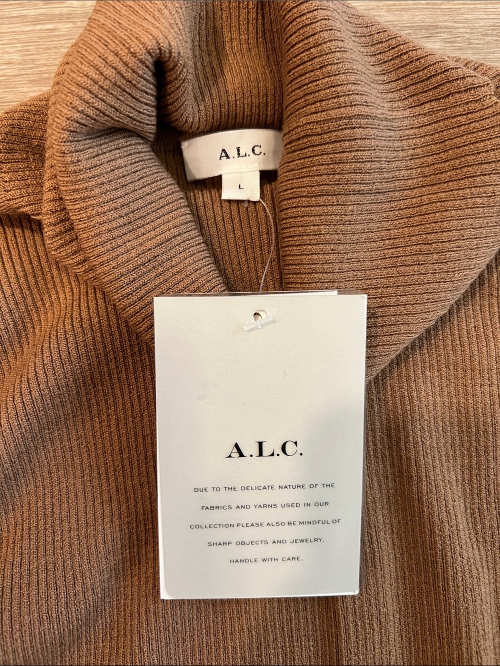 A.L.C. | Desi Merino Wool Turtleneck Sweater - Picture 8 of 8